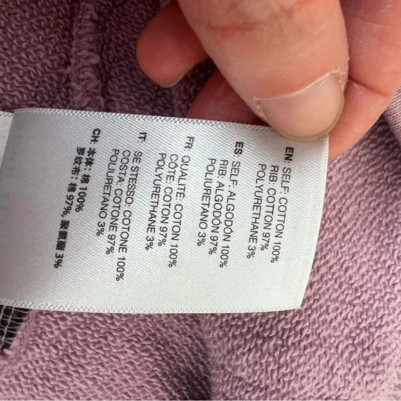 John Elliott Revolve Pink Oversized Sweatshirt Hoodie size Large - Picture 6 of 6